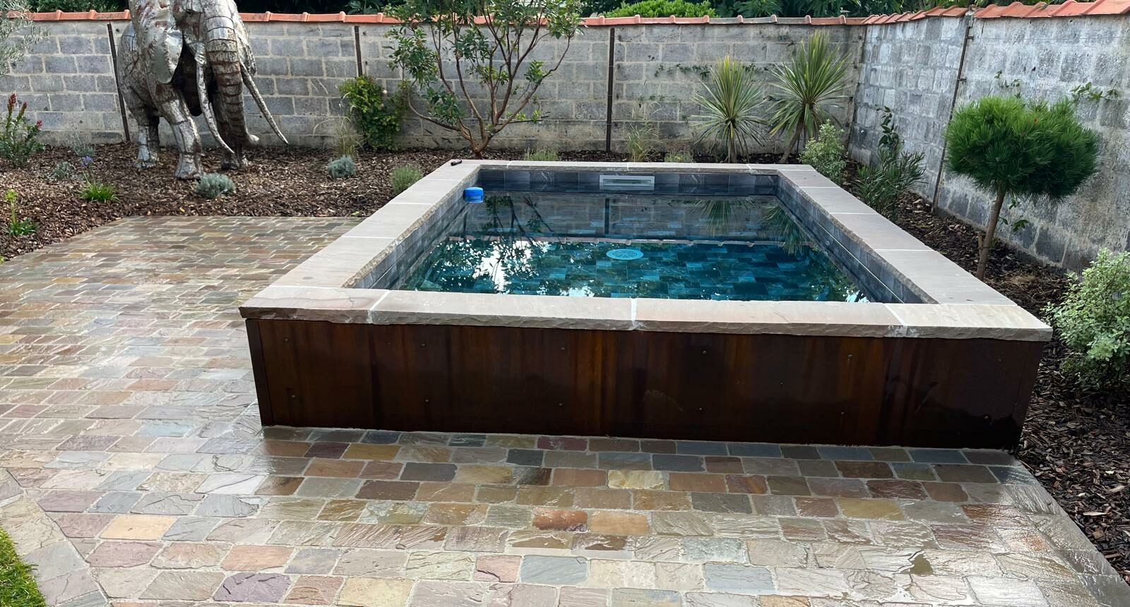 Piscine en béton à Fontenay-le-Comte